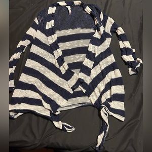 Discreet strip cardigan size Large